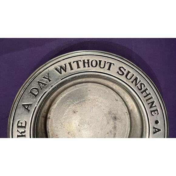 Wilton A Dinner Without Wine Is Like A Day Without Sunshine Champagne/Wine - Picture 4 of 7